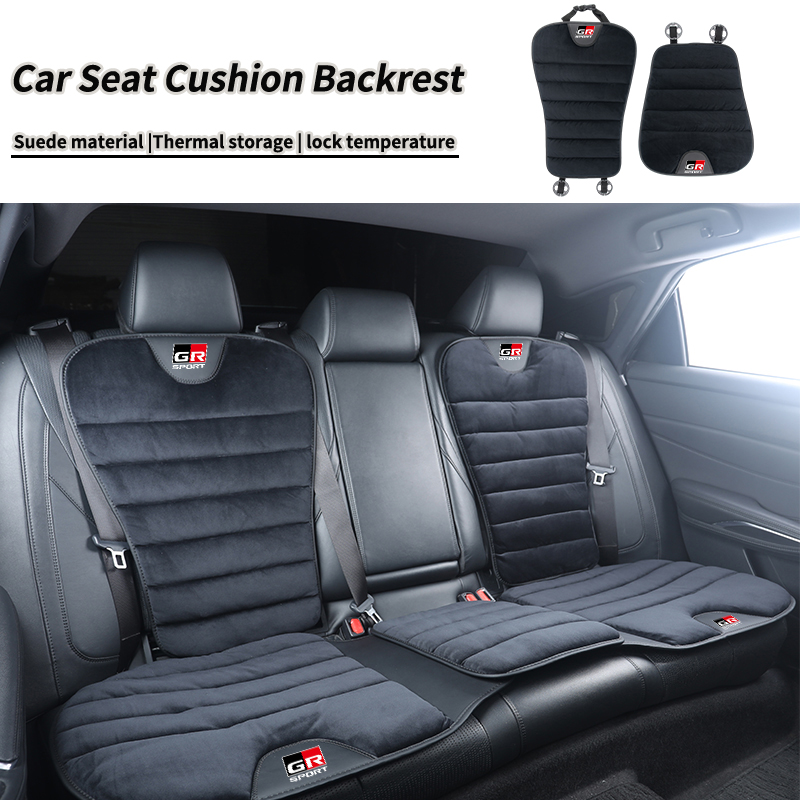 Velvet Cushion Cover - Auto Velours Sitzkissen Winter Warme Rückenlehne