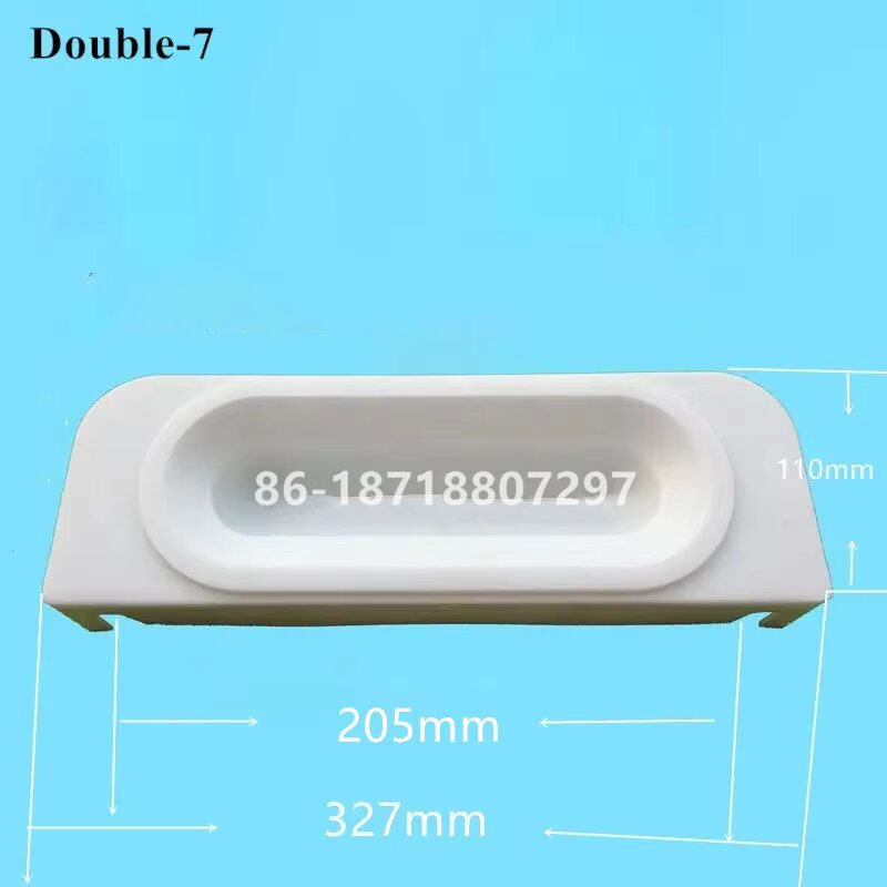 Travertine Tray Oval - Weißes Wasser-Tropfschale, Vorderbecken-Zubehör, Eismaschine, Ersatzteil, passend
