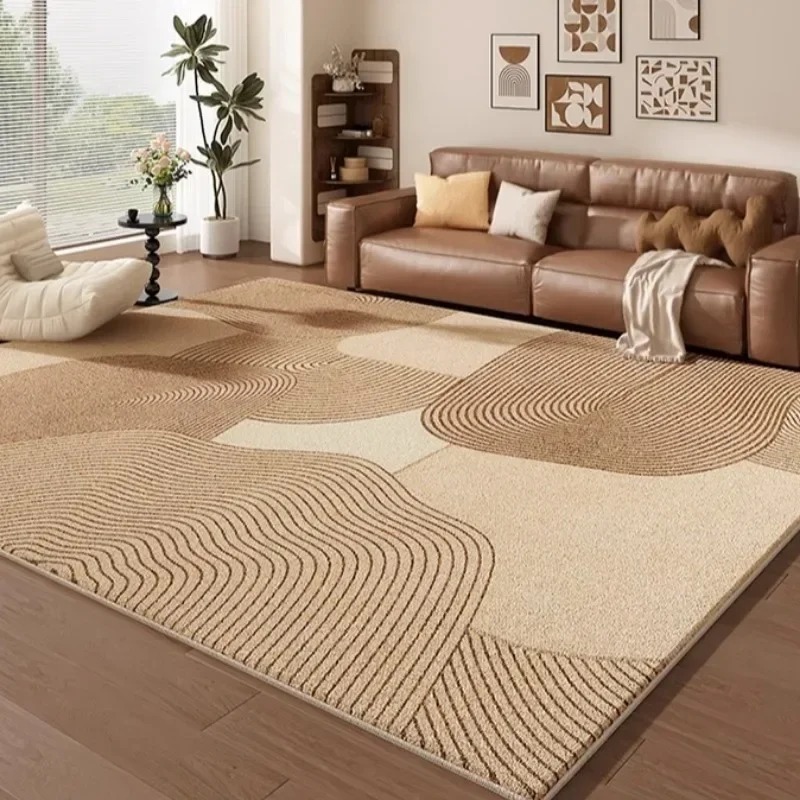 Printed Rug Abstract - Großer Boden-Teppich für Wohn- und Schlafzimmer,
