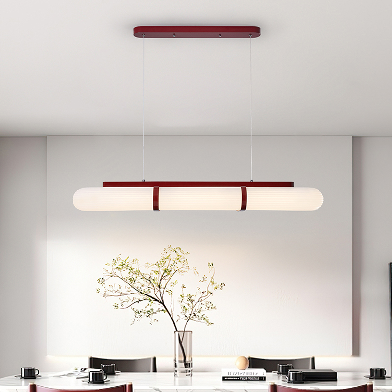 Interior Design Minimalist - Minimalistisches Design LED-Leuchten Moderner Langer Acryl-Deckenleuchter