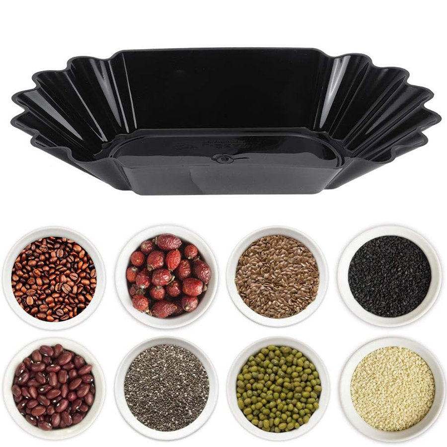 Travertine Tray Oval - Kaffeebohnen-Probenablage, Kaffeebohnen-Präsentationsschale, ovale Probenablage, Aufbewahrungsbehälter, multifunktionales