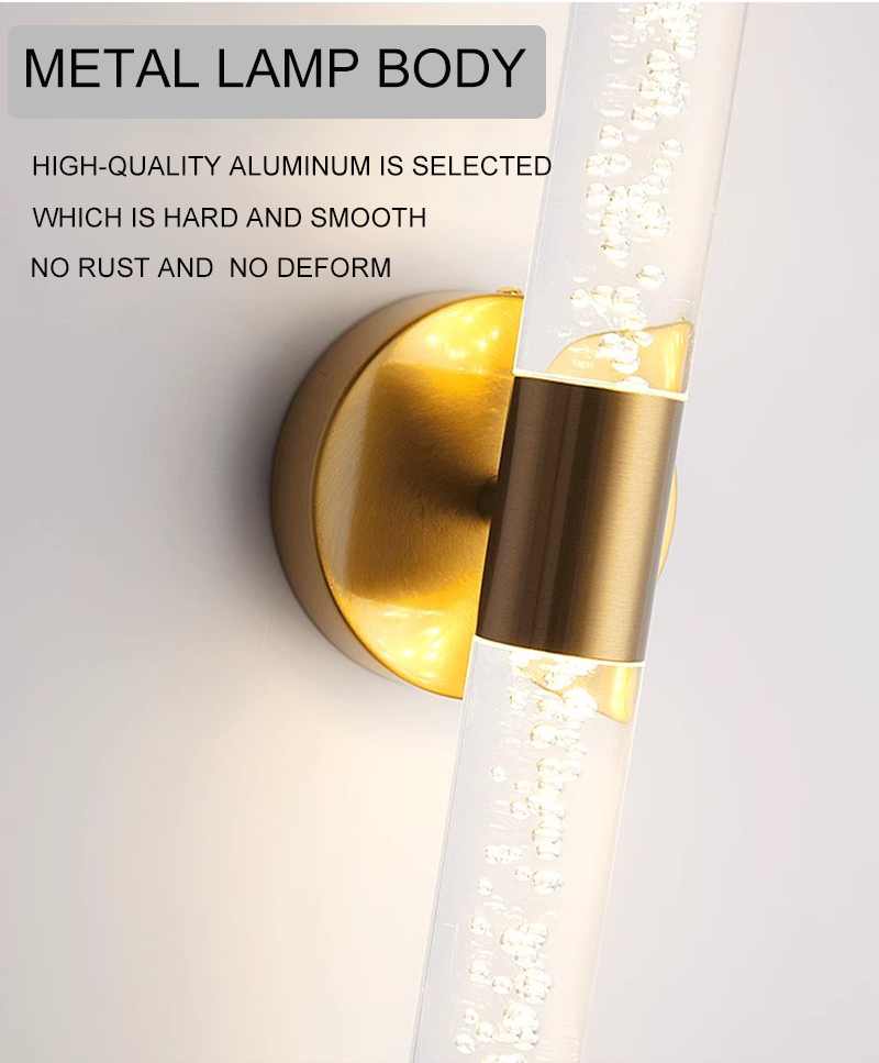 Innen-Wandleuchte Nordische Lu – Interior Design Gold Bewertung und Preis