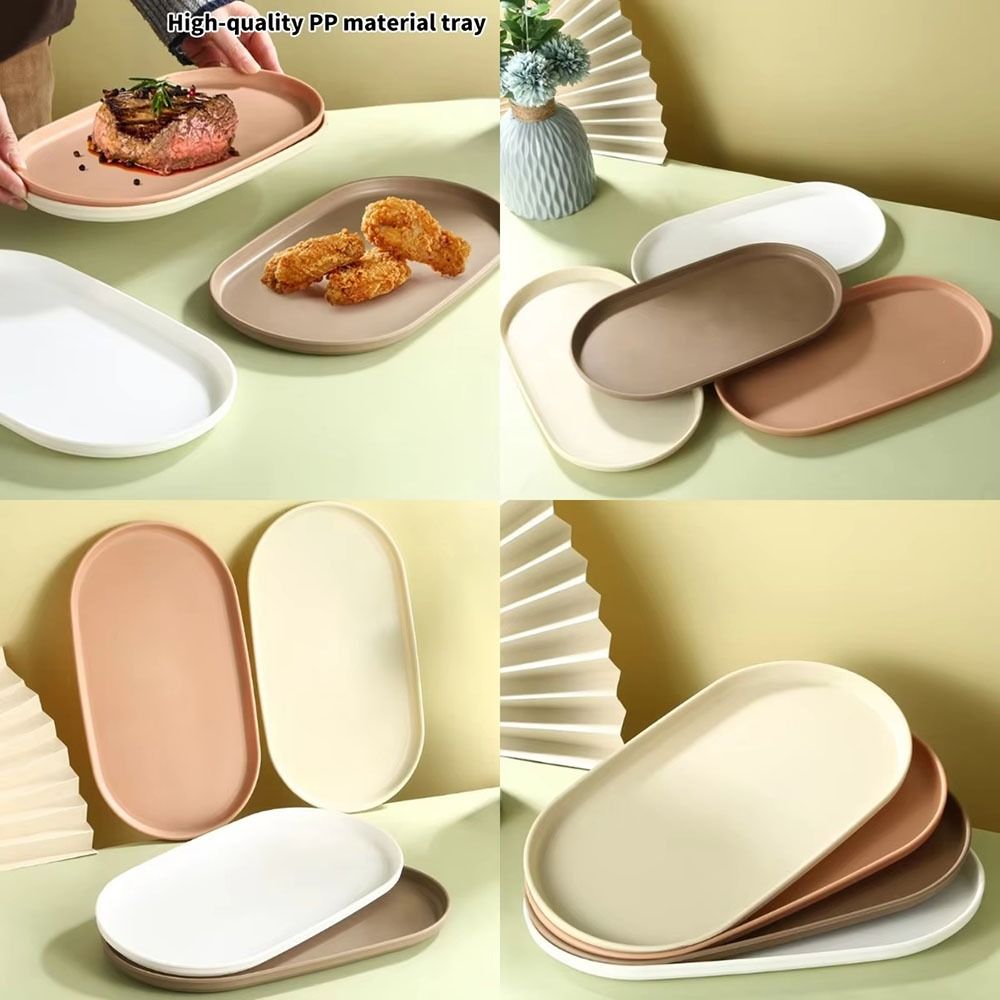 1 Stück langlebiger stapelbare – Travertine Tray Oval Bewertung und Preis