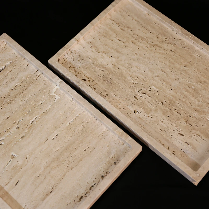 30x20x1,8cm Natur Marmor Beige – Travertine Tray Oval Bewertung und Preis