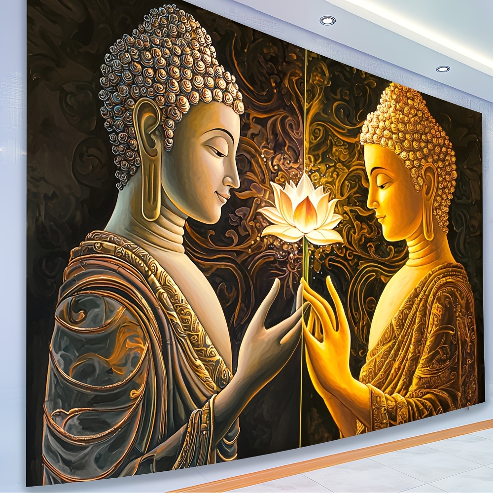 Buddha Lotus Wandteppich, spir – Interior Design Zen Bewertung und Preis
