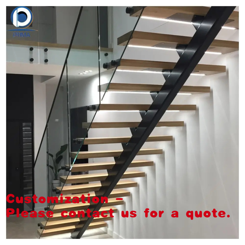 Maßgefertigte Einholm-Treppe - – Interior Design Minimalist Bewertung und Preis
