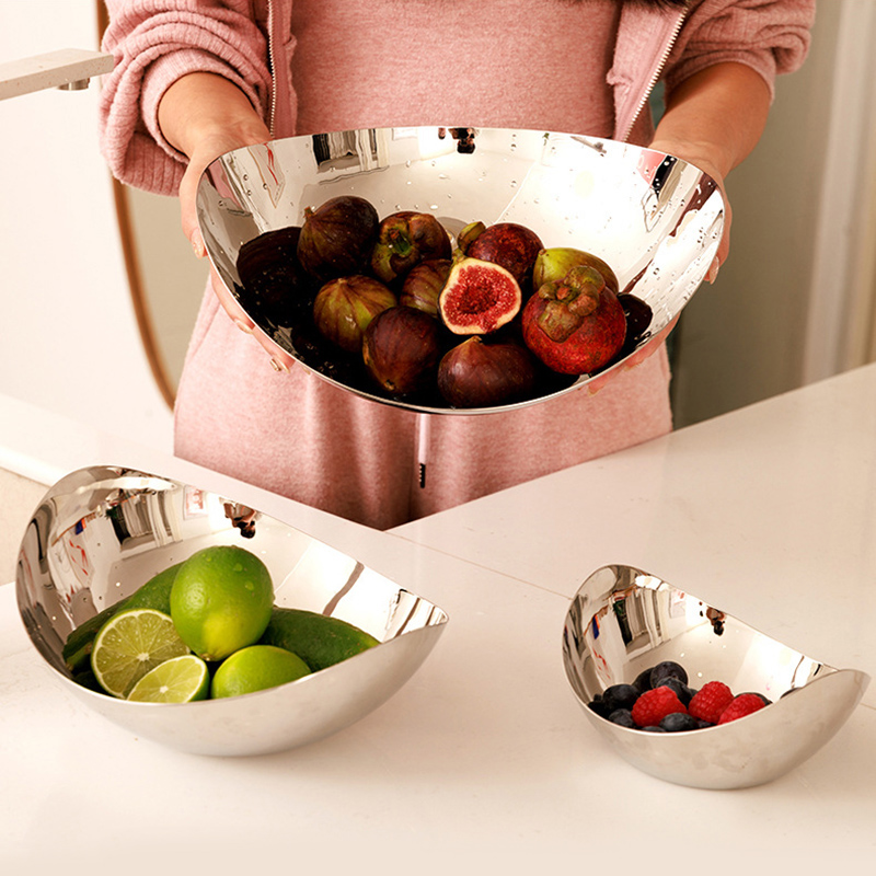 Luxus Edelstahl Obst teller no – Travertine Tray Oval Bewertung und Preis