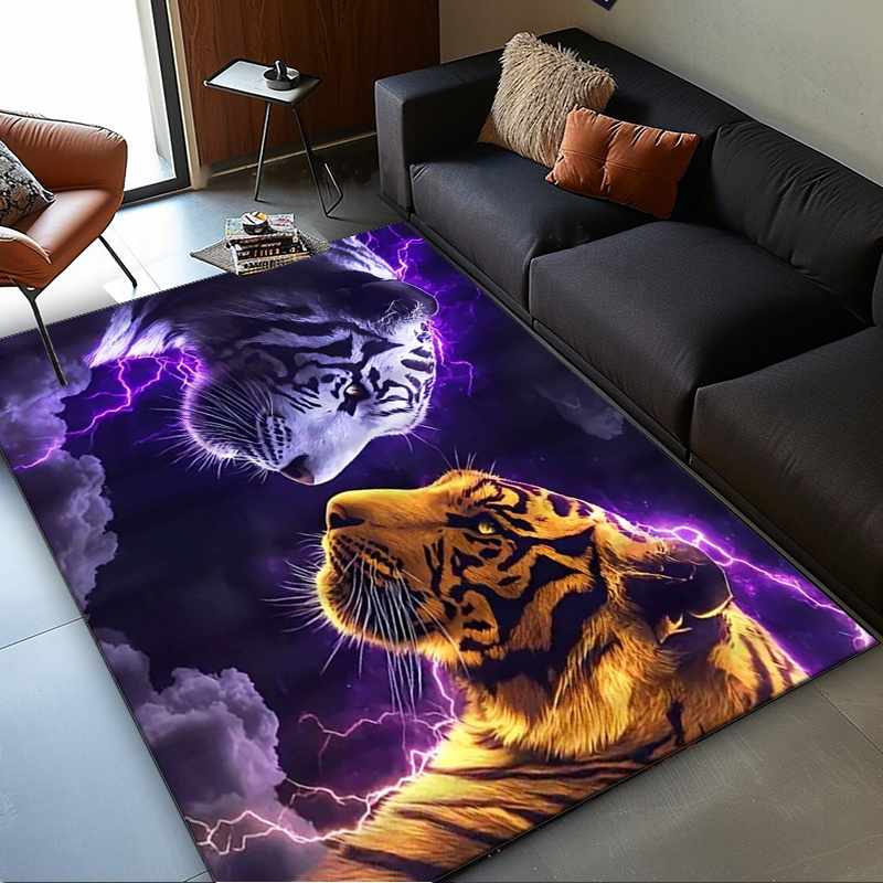 Tigergesichtsteppich mit elekt – Interior Design Your Room Bewertung und Preis