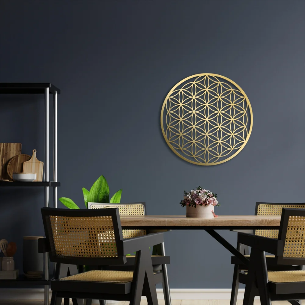 CIFBUY Eisen-Wandkunst „Blume  – Interior Design Minimalist Bewertung und Preis