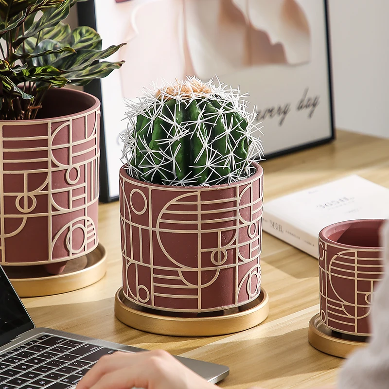 Einfacher zylindrischer Kerami – Interior Design Gold Bewertung und Preis