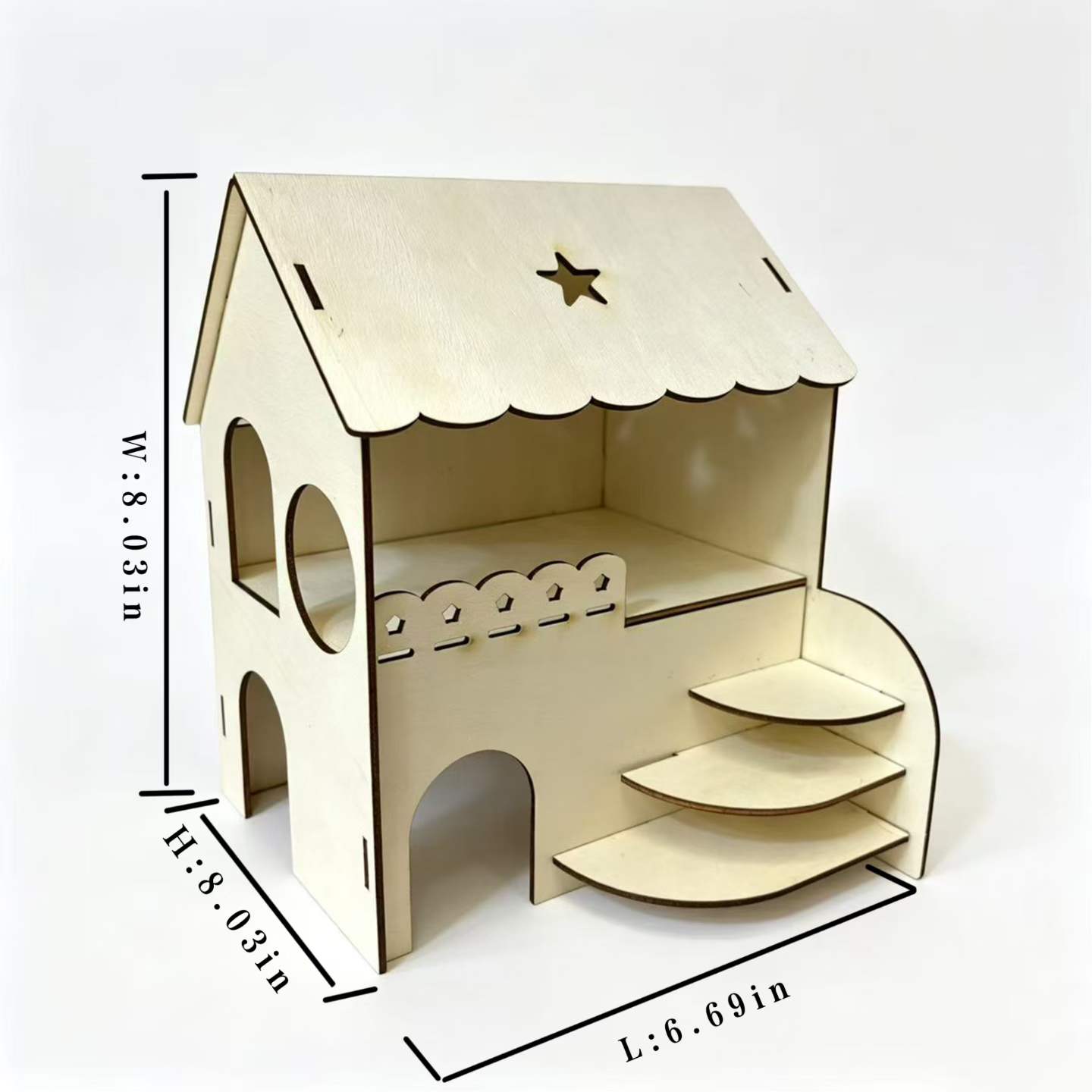 Zweistöckiges Holzhaus für Ham – Interior Design Gold Bewertung und Preis